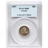 Image 2 : 1917 10¢ PCGS Gem Mint State-65 Delicate gold and russet tones over full underlying lustre.  A super