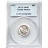 Image 2 : 1932 10¢ PCGS Gem Mint State-65 Blast white example.  Very flashy.