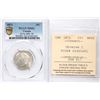 Image 2 : 1871 25¢ Rare Obv. 1 SBE-1b PCGS/ICCS Choice Mint State-62. Brilliant and lustrous. This is the firs