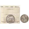 Image 1 : 1918 25¢ ICCS Choice Mint State-64 Lustrous.