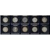 Image 4 : 1870-1970 50¢,  A nice "Half Dollar" Coin Collection. Lot of 60 pieces including better dates such a