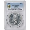 Image 2 : 1947 $1 "Pointed 7 - Double HP" PCGS Choice Mint State-63 Fully brilliant and lustrous.