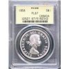 Image 2 : 1958 $1 PCGS Superb Proof-Like-67 with light Cameo.  Great reflective surfaces.