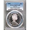 Image 2 : 1965 $1 "SB, B5 - Type 2"  PCGS Superb Proof-Like-67 Cameo
