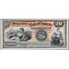 Image 1 : The Canadian Bank of Commerce 1892 $20 CH-75-14-32P Legacy Currency Grading About Uncirculated-50, e