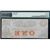 Image 3 : The Bank of Clifton 1859 $1 #8673 CH-125-10-04-02 PMG Choice Uncirculated-64, minor pinholes. Attrac