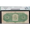 Image 2 : The Molsons Bank 1908 $5 #010267 CH-490-30-02 Legacy Currency Grading Choice Fine-15 minor tear