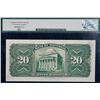 Image 3 : The Bank of Montreal 1914 $20 255294 CH-505-54-12 Legacy Currency Grading Choice Uncirculated-63.  A