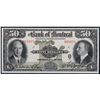 The Bank of Montreal 1931 $50 005078 CH-505-58-08 Legacy Currency Grading Gem Uncirculated-65PPQ.   