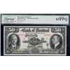 Image 2 : The Bank of Montreal 1931 $50 005078 CH-505-58-08 Legacy Currency Grading Gem Uncirculated-65PPQ.   