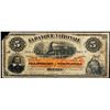 Image 1 : La Banque Nationale 1897 $5  #794819 CH-510-20-04 ¨No Line¨WMG Very Fine-20 Piece missing and other 