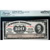 Image 2 : La Banque Nationale 1922 $100 CH-510-22-10S, Legacy Currency Grading Uncirculated-60PPQ.