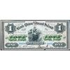 The Bank of Prince Edward Island 1877 $1 CH-600-12-04 26833 No O/P Choice VF