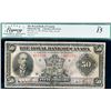Image 3 : The Royal Bank of Canada;  1927 $50 #015239 CH-630-14-16, Legacy Currency Grading Choice Fine-15 w/m
