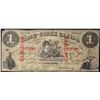 Bank of Upper Canada 1861 $1 #37265 " RED O/P - HAMILTON" - 0124 CH-770-22-06-02a PMG Choice Fine-15