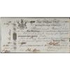 HUDSON’S BAY COMPANY. Five Shillings. York Factory Issue. London Date: 11 May, 1820. York D