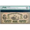 Image 3 : 1870 $1 DC-2b-i #446852 PMG Choice Fine-15.