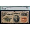 1882 $4 DC-10 #196116 Legacy Currency Grading Very Good-10 with minor issues.  A pleasing example of