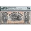 1898 $1 DC-13a #307062 PMG Choice Very Fine-35 minor rust, A bright example.