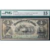Image 3 : 1902 $4 DC-17a #006126 PMG Choice Fine-15.  A nice example of this rare variety. Nice eye appeal and