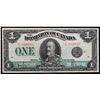 Image 1 : 1923 $1 DC-25a #C-846683 CCCS Choice Very Fine-30, Scarce Hyndman-Saunders signatures.