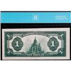 Image 3 : 1923 $1 DC-25a #C-846683 CCCS Choice Very Fine-30, Scarce Hyndman-Saunders signatures.