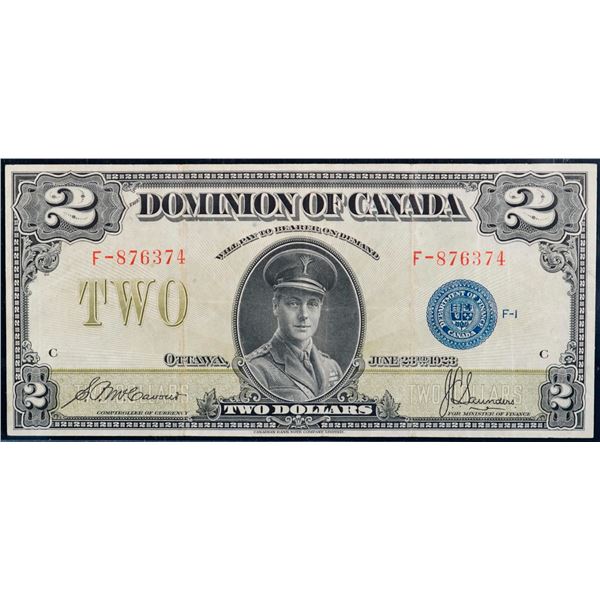 1923 $2 DC-26c #F-876374 Legacy Choice Very Fine-30.