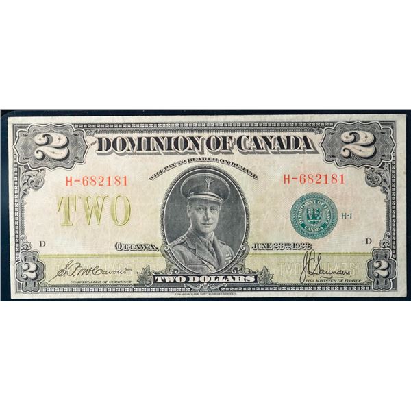 1923 $2 DC-26d #H-682181 VF