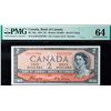Image 1 : 1954 $2 BC-30a D/B0123780 PMG Choice Uncirculated-64