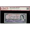 Image 1 : 1954 $10 BC-32b, $20 BC-33b, $50 BC-34b, $100 BC-35b All 4 notes BCS Very Fine-20 to Choice Very Fin