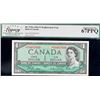 1954 $1 BC-37aA #*DO0487039-040, Legacy Currency Grading Superb Gem Uncirculated -67PPQ & Superb Gem