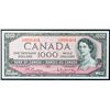Image 1 : 1954 $1000 BC-44b A/K0096404 Beattie-Rasminski signatures, Crisp AU-UNC