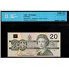 Image 3 : 1991 $20 BC-58b EVE0367911-925 ¨No BPN¨ Lot of 15 consecutive notes, all CCCS Choice Uncirculated-64