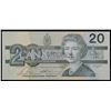 Image 1 : Essay Note;  1991 $20 BC-58b - Polymer DuraNote Specimen (Punched) example w/o Full Print.  EF examp