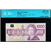 Image 3 : 1988 $1000 BC-61a #EKA1844675 CCCS Superb Gem Uncirculated-66.   This is a pristine issue with great
