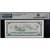 Image 2 : 1954 $1 BC-37b-i P/M0000004 PMG Choice Uncirculated-66EPQ.  An exceptional high grade example with n