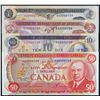 Low Number; Partial set 1971-1975 $1, $2, $10, $50 0000709 All 4 notes Legacy Currency Grading Choic