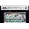 Image 3 : Low Numbers; 1967 $1 BC-45b-i H/P0000366-367-368, all 3 notes PMG Choice Uncirculated-63PPQ & Choice