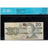 Image 1 : Error; 1991 $20 BC-58a EIJ2636108 CCCS Choice Very Fine-30  "Misplaced OSD"