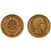Image 1 : France; 1856 Gold 10 Francs "Napoleon III" #KM784,3 VF or better.