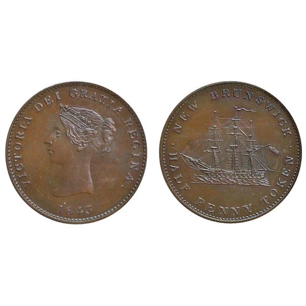 NB-1A1, Breton 910, Marelic NBT21.  Unlisted by Courteau, PCGS PR63BN.  Rarity 10.