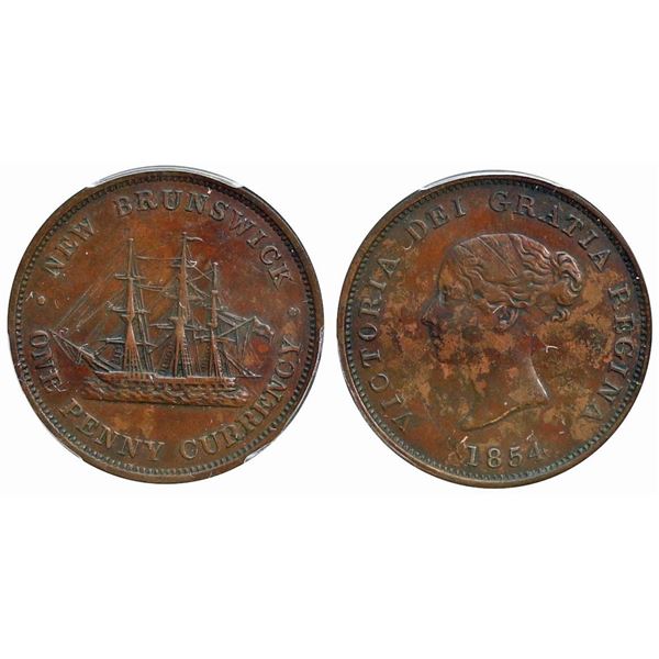 NB-2B1, Breton 911, Marelic NBT61, PCGS Genuine XF Details.  Rarity 5.