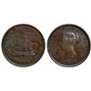 NB-2A, Breton 909, Marelic NBT35.  Unlisted by Courteau. - 1843 Penny - New Discovery piece as liste