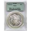 Image 2 : USA; 1879-S $1 PCGS MS64 Fully brilliant