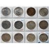 USA; Peace Dollars, 1922 to 1935, lot of 58 pcs VG to Unc