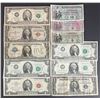 Image 1 : USA; Group of 11 USA notes, includes a 1935 $1 "HAWAII", Military certificates etc.  Various denomin