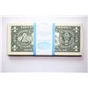 Image 2 : USA; Original Bundle of 100 "Replacement" notes with bank wrap 2006 $1/Green seal  All Unc or better