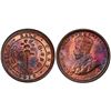Image 1 : Ceylon;  1912 1/2¢ PCGS MS65RB.  A sharp lustrous example.