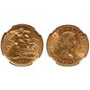 Image 1 : G.B. 1963 Gold Sovereign NGC MS62