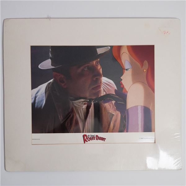 1988 Who Framed Roger Rabbit Movie Print, Touchstone Pictures